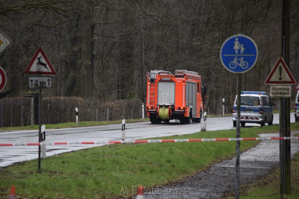 Schwerer VU Krad Pkw Koeln Porz Eil Grengeler Mauspfad P282.JPG - Miklos Laubert